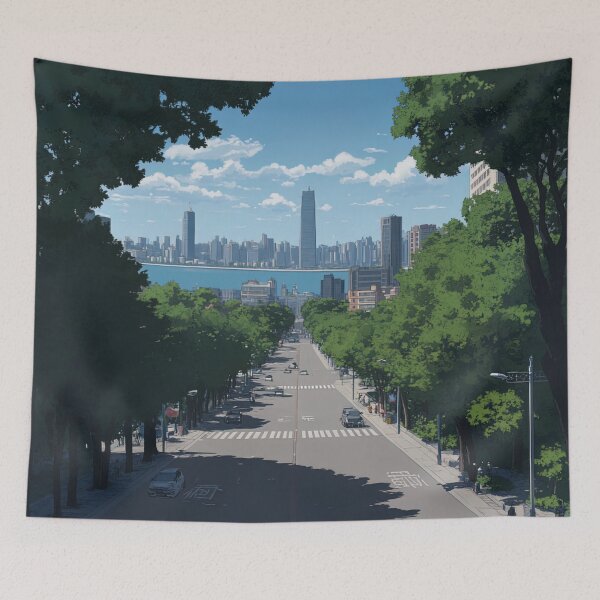 Item preview, Dalian, city | Anime style designed and sold by ComicsFactory.