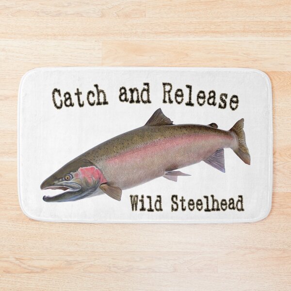 Item preview, Steelhead, Catch and Release, Original Fish Art designed and sold by crbtee.