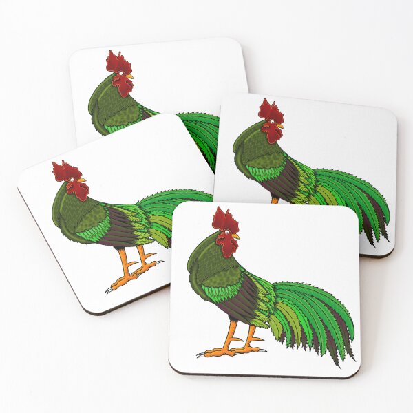 Item preview, Bud the rooster designed and sold by Punch-Drunk81.