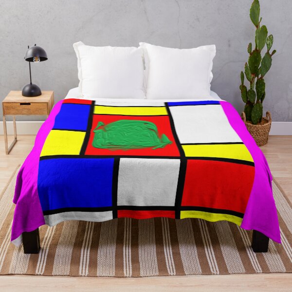Item preview, Mondriana IX, a postmodernist reconstruction. designed and sold by thalasson.