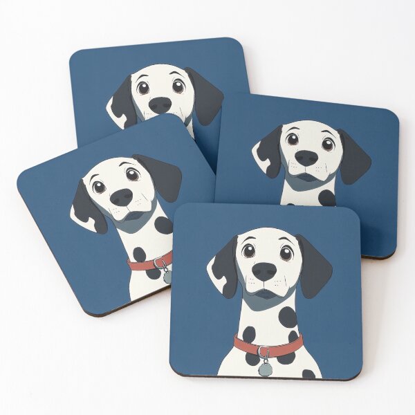 Item preview, Dalmatian dog | Anime style designed and sold by ComicsFactory.