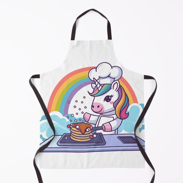 Item preview, Unicorn Chef Flipping Pancakes designed and sold by Very Good Tees.