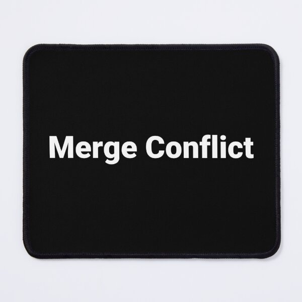 Item preview, Merge Conflict designed and sold by Text-based T-Shirts and Gifts.