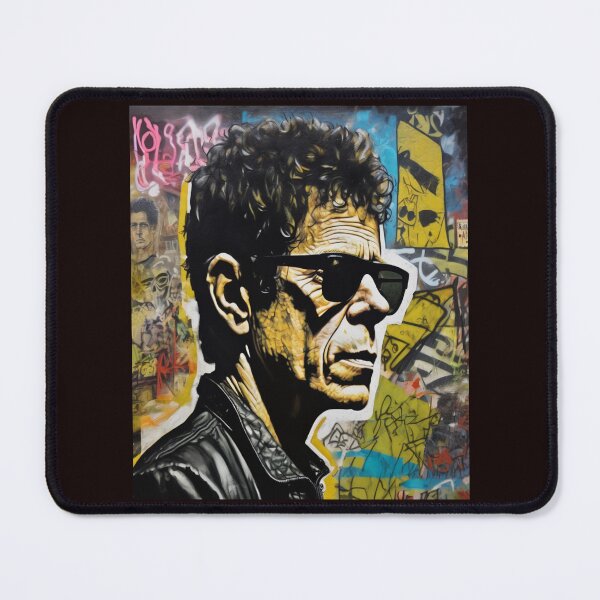 Item preview, "Lou Reed: Urban Grunge Icon of Rock and Alternative Culture" designed and sold by Artisticanvas.