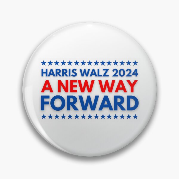 Item preview, A New Way Forward: Kamala Harris Walz 2024 designed and sold by Fantasy Masterpiece.