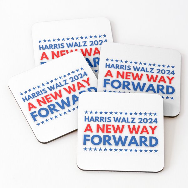 Item preview, A New Way Forward: Kamala Harris Walz 2024 designed and sold by Fantasy Masterpiece.