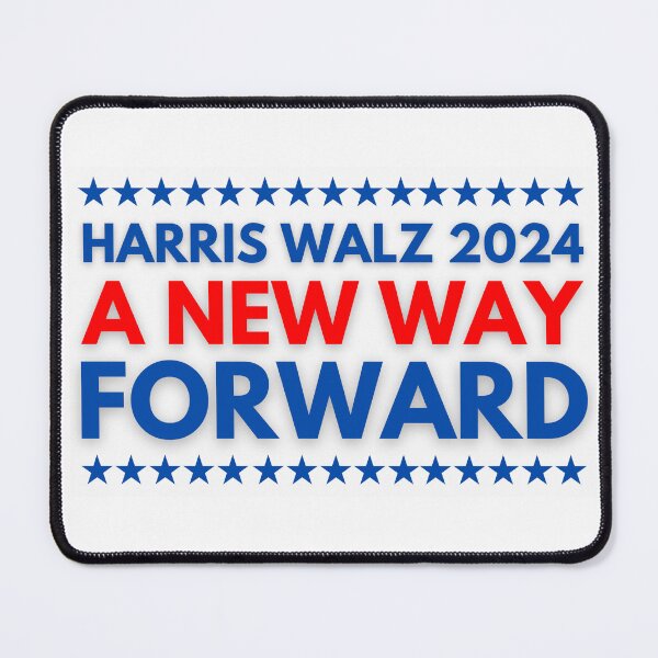 Item preview, A New Way Forward: Kamala Harris Walz 2024 designed and sold by Fantasy Masterpiece.