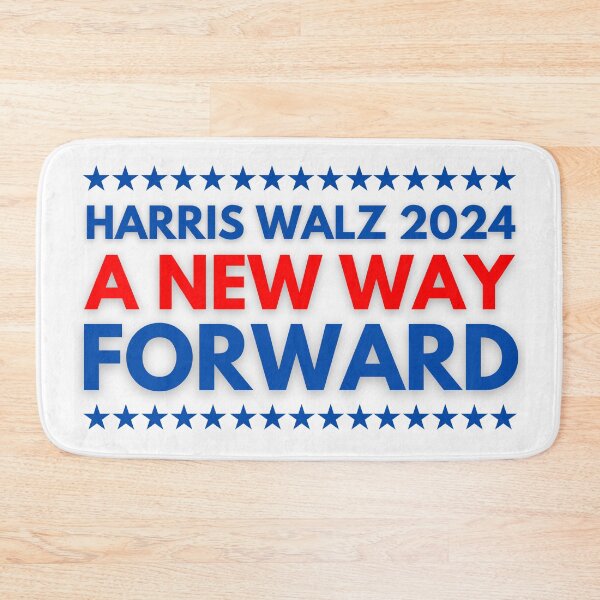 Item preview, A New Way Forward: Kamala Harris Walz 2024 designed and sold by Fantasy Masterpiece.