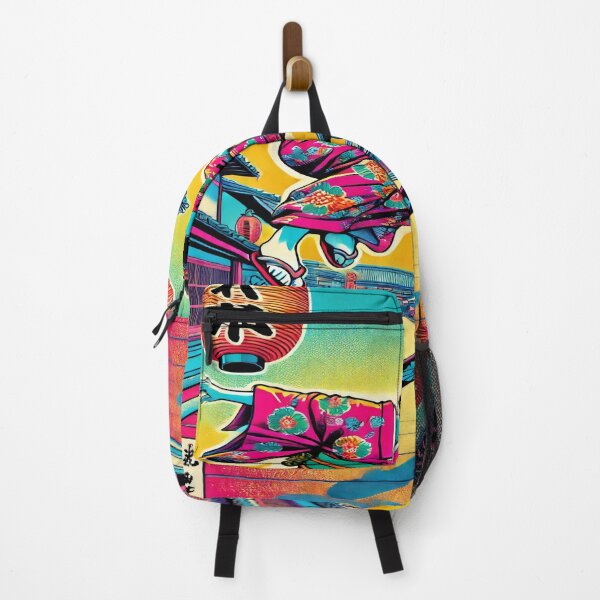 Item preview, Skating Through Time – Geisha’s Journey on Modern Wheels designed and sold by SakuraJapanArt.