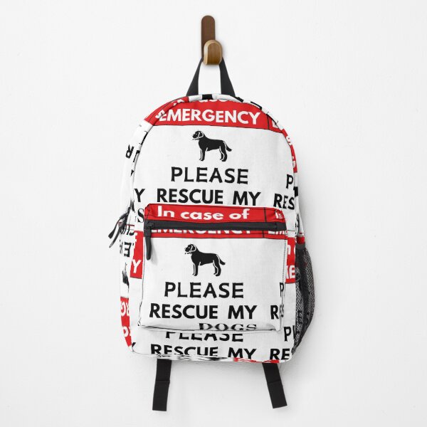 Item preview, In Case of Emergency - Please Rescue My _____ Dogs (Fill in the blank with the number of dogs you have with a Sharpie) designed and sold by dontcryimhere.