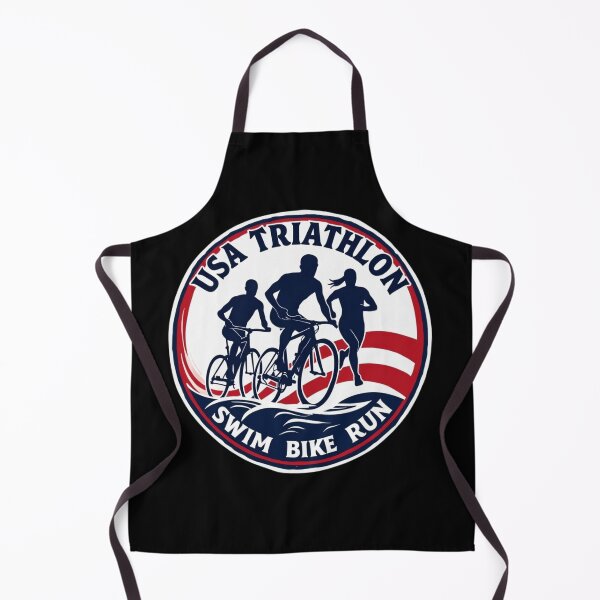 Item preview, Proud USA Triathlete | Swim Bike Run Patriotic Design designed and sold by Triathlongram.