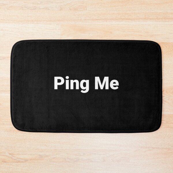 Item preview, Ping Me designed and sold by Text-based T-Shirts and Gifts.