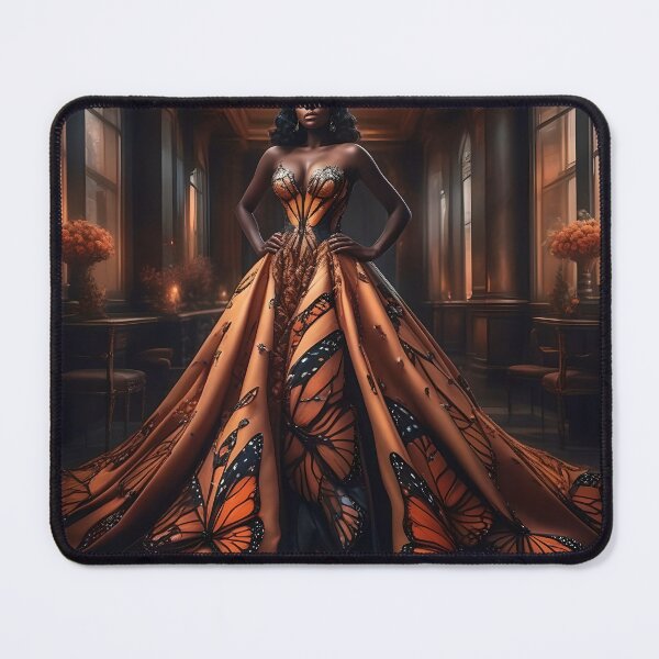 Item preview, Butterfly Couture AI Gown designed and sold by Fantasy-Fashion.