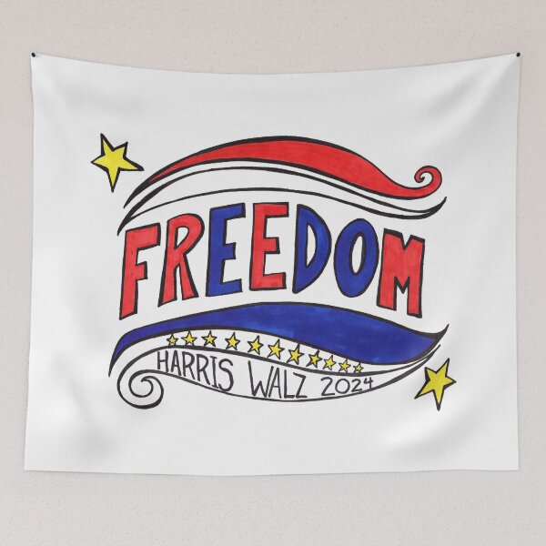 Item preview, Freedom Harris Walz 2024 designed and sold by SoulMama1970.