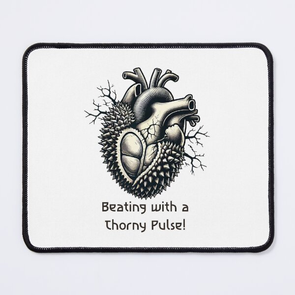 Item preview, Beating with a Thorny Pulse: Durian Heart designed and sold by DurianCraze.