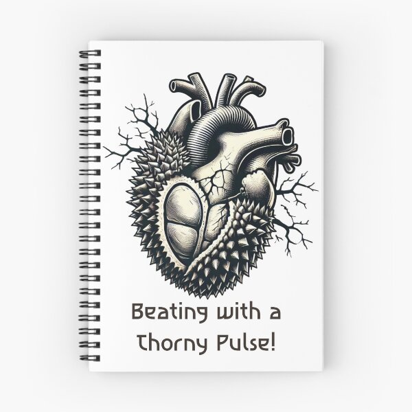 Item preview, Beating with a Thorny Pulse: Durian Heart designed and sold by DurianCraze.