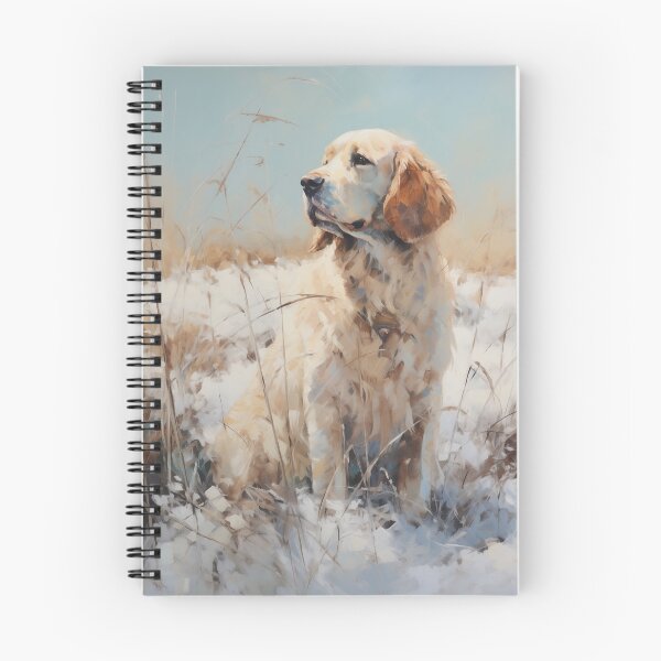 Item preview, Clumber Spaniel in the Snow designed and sold by Samuelsboro.
