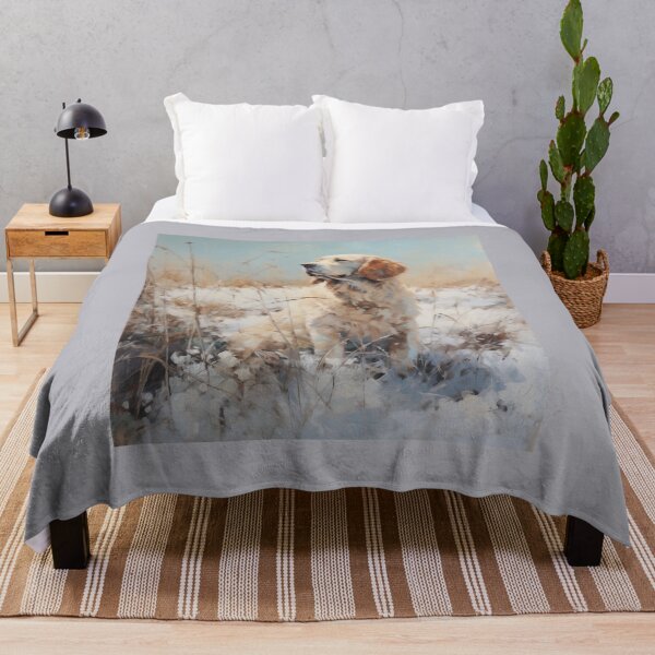Item preview, Clumber Spaniel in the Snow designed and sold by Samuelsboro.