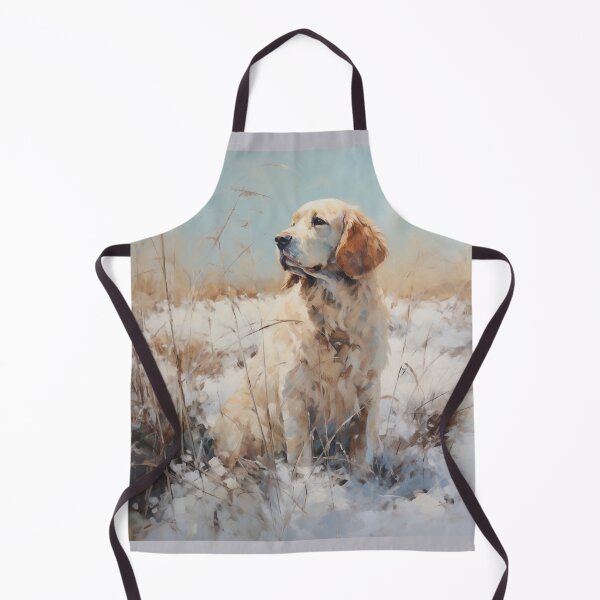 Item preview, Clumber Spaniel in the Snow designed and sold by Samuelsboro.