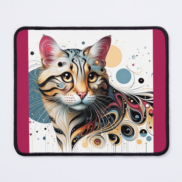 Item preview, California Spangled Cat - Colorful Dream designed and sold by LegademaArt.