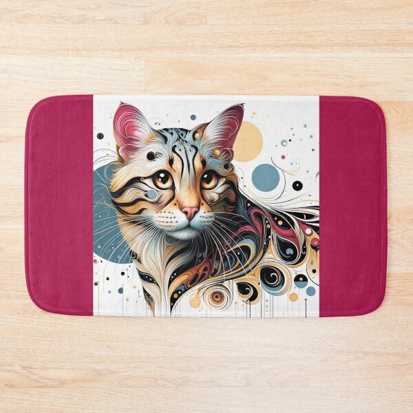 Item preview, California Spangled Cat - Colorful Dream designed and sold by LegademaArt.