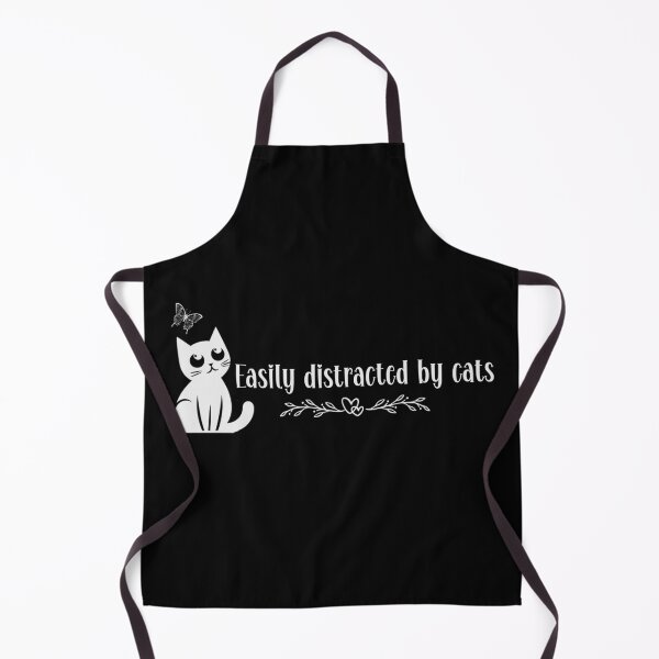 Item preview, Easily distracted by cats designed and sold by Fr0mtheMachine.