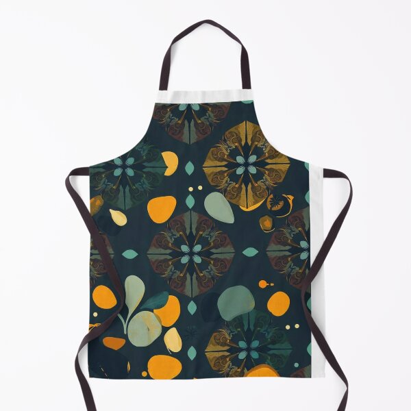 Item preview, Green Seamless Pattern with Sunflowers" designed and sold by hjian8219.