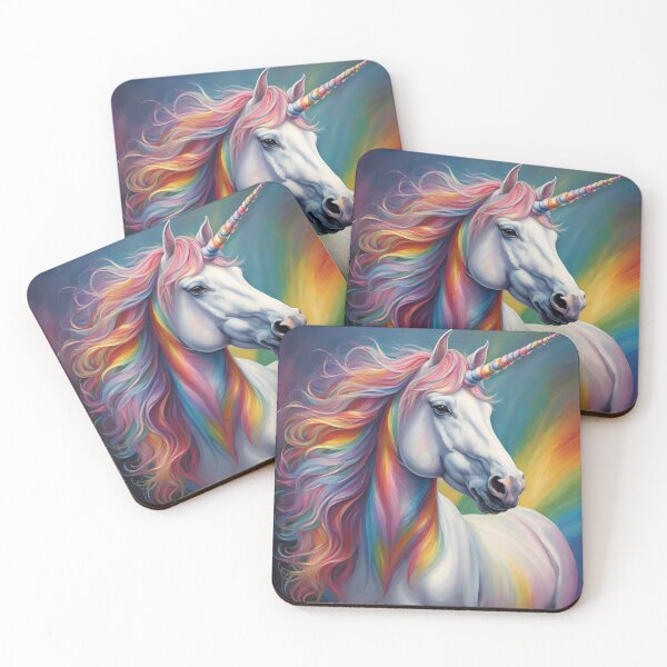 Item preview, Beautyfull, rainbow unicorn designed and sold by CreationbyVona.