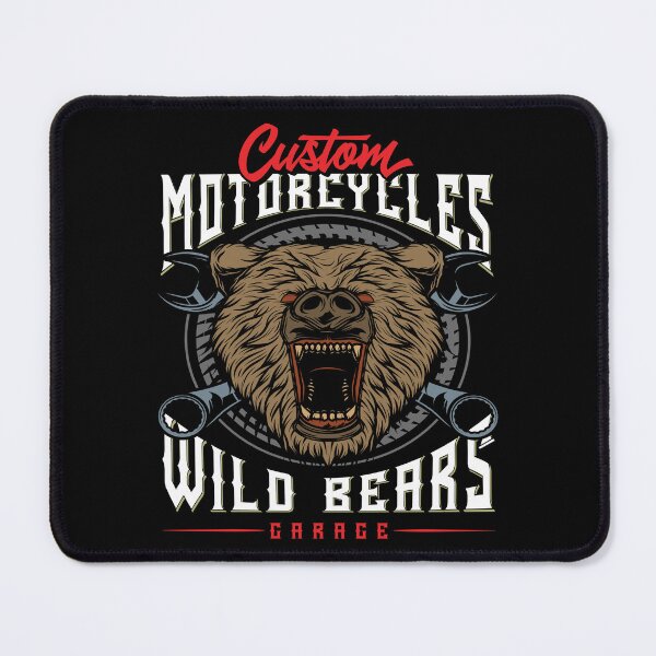 Item preview, Wild Bears Custom Motorcycle Garage designed and sold by SinfamousTwo.