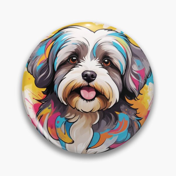 Item preview, Havanese Graffiti Style Portrait  designed and sold by ChaosReigns91.