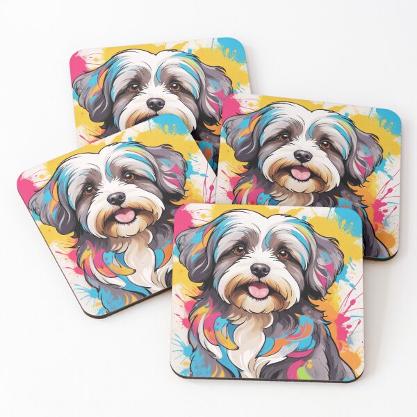 Item preview, Havanese Graffiti Style Portrait  designed and sold by ChaosReigns91.
