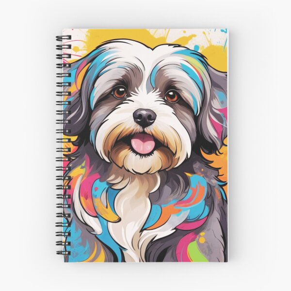 Item preview, Havanese Graffiti Style Portrait  designed and sold by ChaosReigns91.