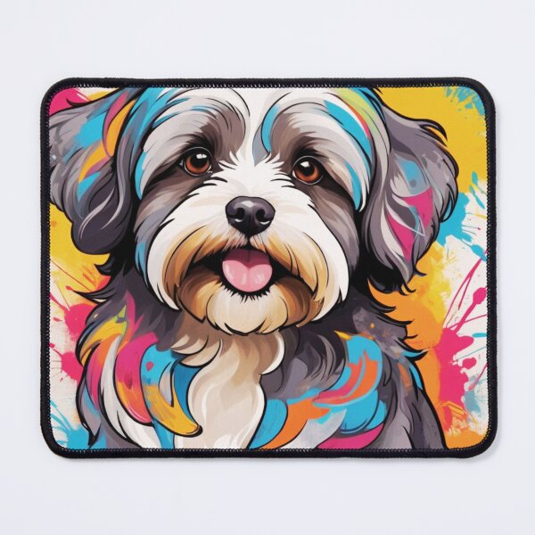 Item preview, Havanese Graffiti Style Portrait designed and sold by ChaosReigns91.