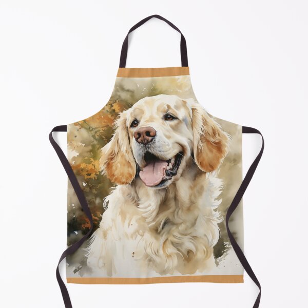 Item preview, Happy Clumber Spaniel designed and sold by Samuelsboro.