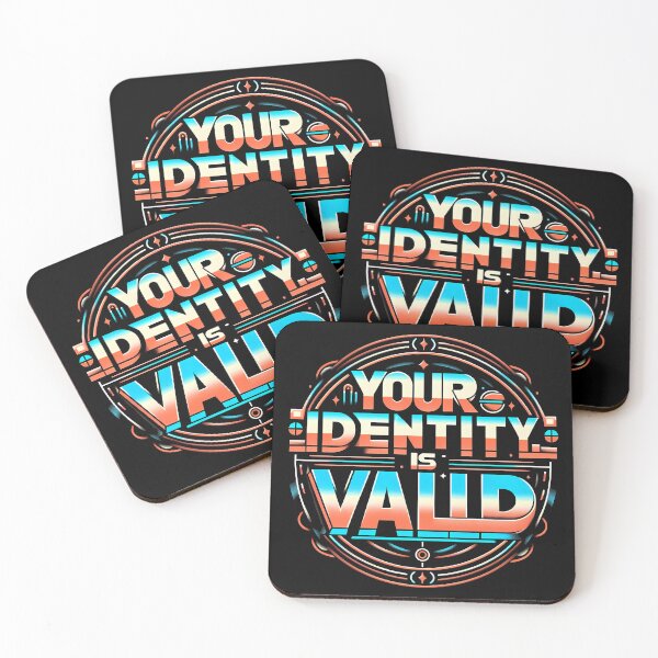 Item preview, Your Identity Is Valid, typography designed and sold by maxmaj.