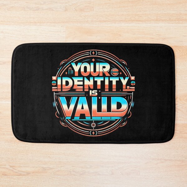 Item preview, Your Identity Is Valid, typography designed and sold by maxmaj.