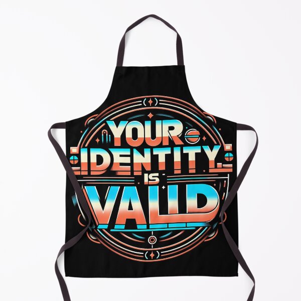 Item preview, Your Identity Is Valid, typography designed and sold by maxmaj.