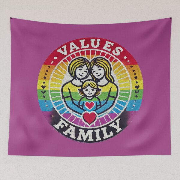 Item preview, Love Unites: Family Values designed and sold by TeddVentures.