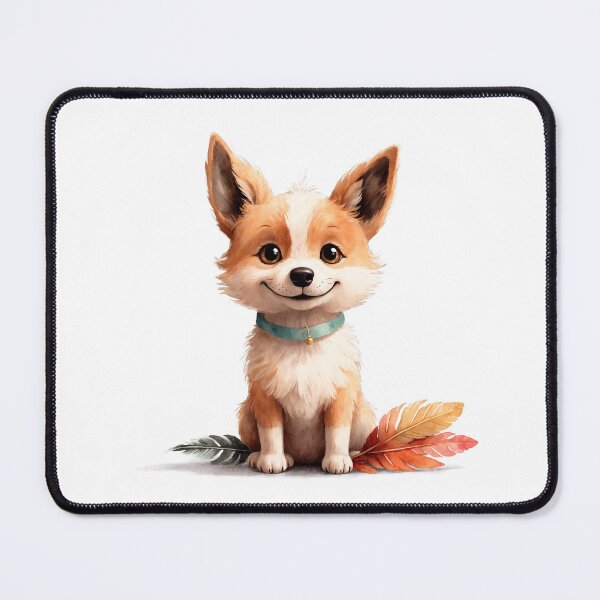Item preview, Cute dog in boho outfit designed and sold by Victoria Riabov.