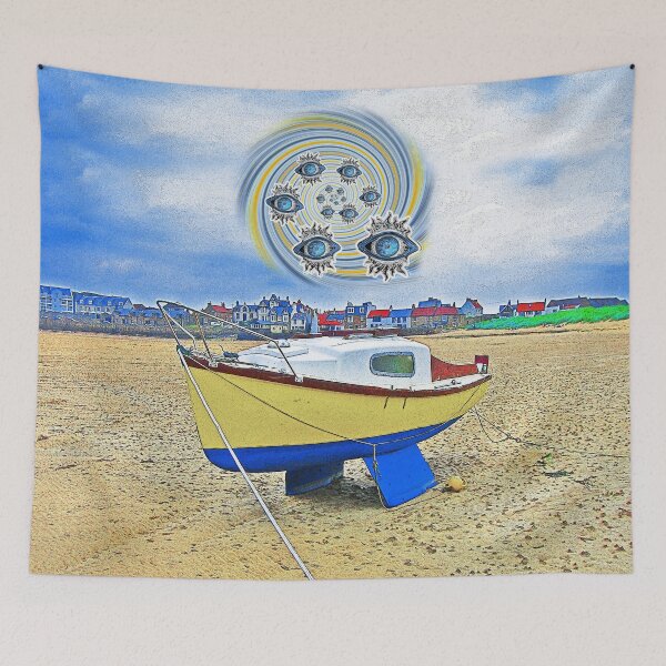 Item preview, BlueSkEyeVortex/Stranded designed and sold by Klaus Bremner (Autotelic Art).