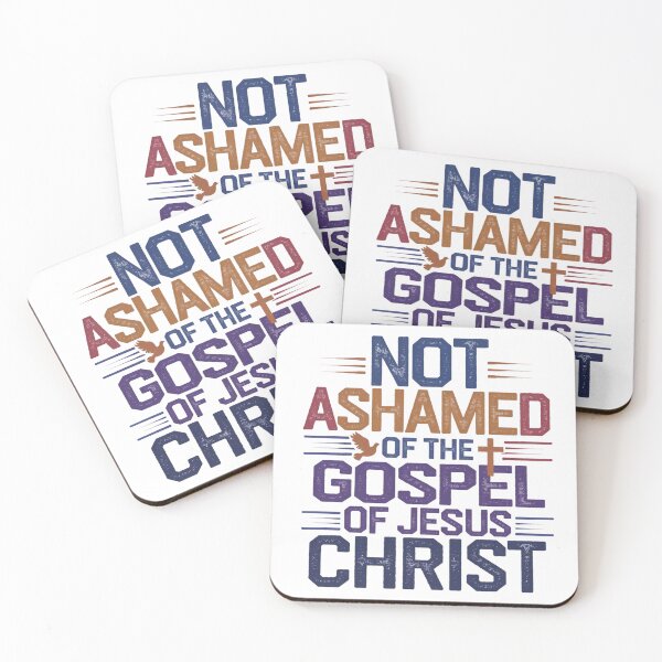 Item preview, Not Ashamed of the Gospel of Jesus Christ designed and sold by Faithloveshop.