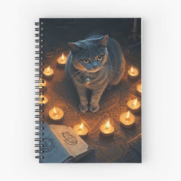Item preview,  Ritualistic Russian Blue Cat   designed and sold by Nocturne  Paws.