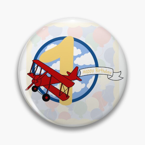 Item preview, Happy Birthday My Number One Airplane With Balloons  designed and sold by missmann.