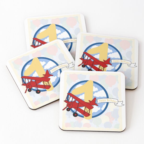 Item preview, Happy Birthday My Number One Airplane With Balloons  designed and sold by missmann.