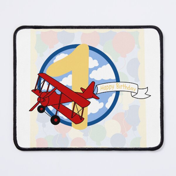 Item preview, Happy Birthday My Number One Airplane With Balloons designed and sold by missmann.