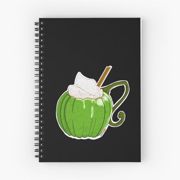 Item preview, Taza de café con leche con especias de calabaza - Color verde designed and sold by MiishaRed.