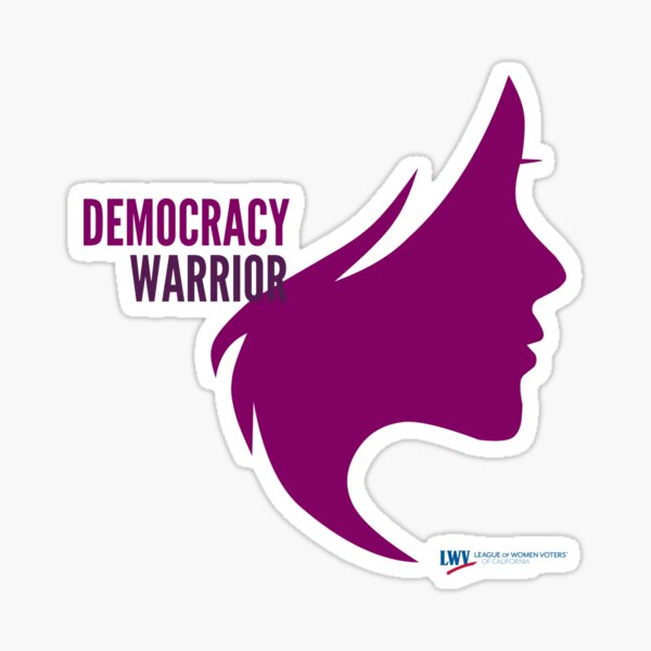 Item preview, Democracy Warrior designed and sold by lwvc.
