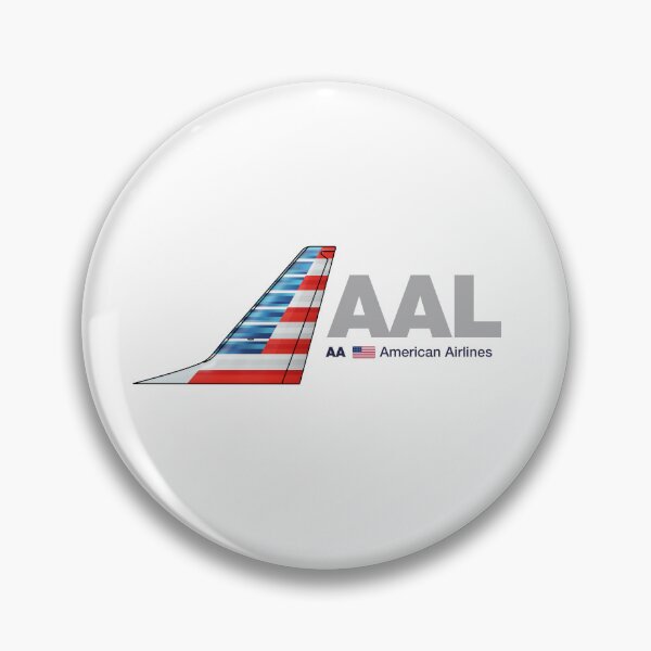 Item preview, American Airlines Boeing 737-800 Tail designed and sold by MinimalistAir.