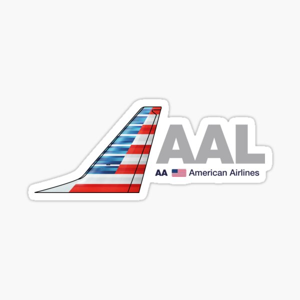 Item preview, American Airlines Boeing 737-800 Tail designed and sold by MinimalistAir.
