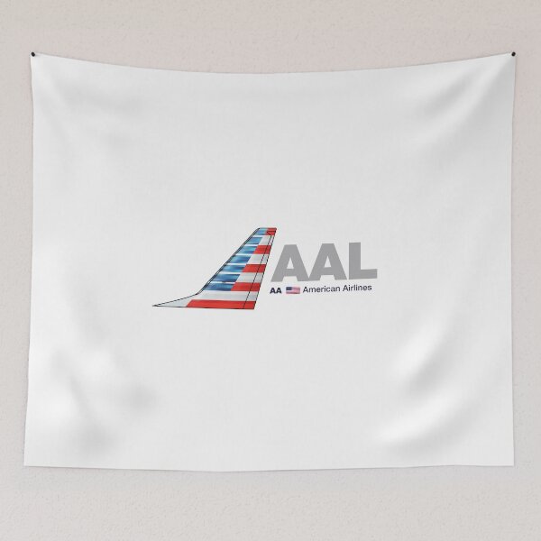 Item preview, American Airlines Boeing 737-800 Tail designed and sold by MinimalistAir.